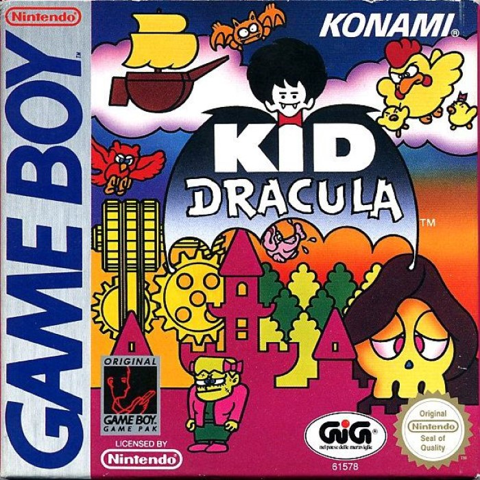 Kid Dracula — box-2D (IT)