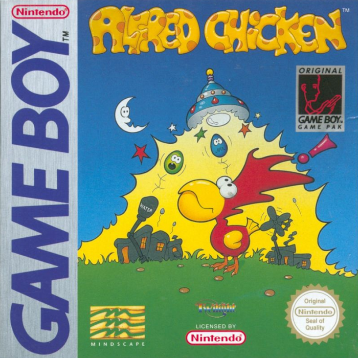Alfred Chicken — box-2D (EU)