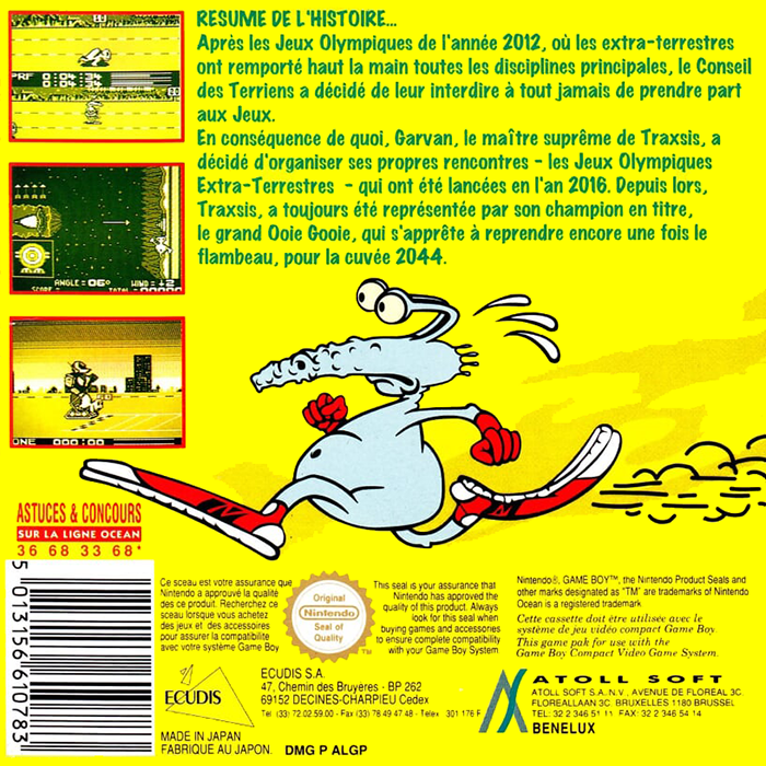 Alien Olympics — box-2D-back (EU)