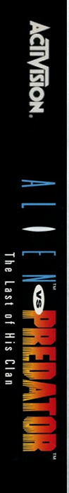 Aliens Versus Predator - The Last of His Clan — box-2D-side (US)