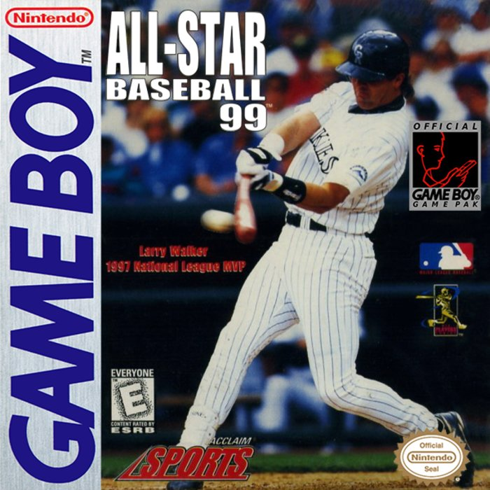 All-star Baseball 99 box art
