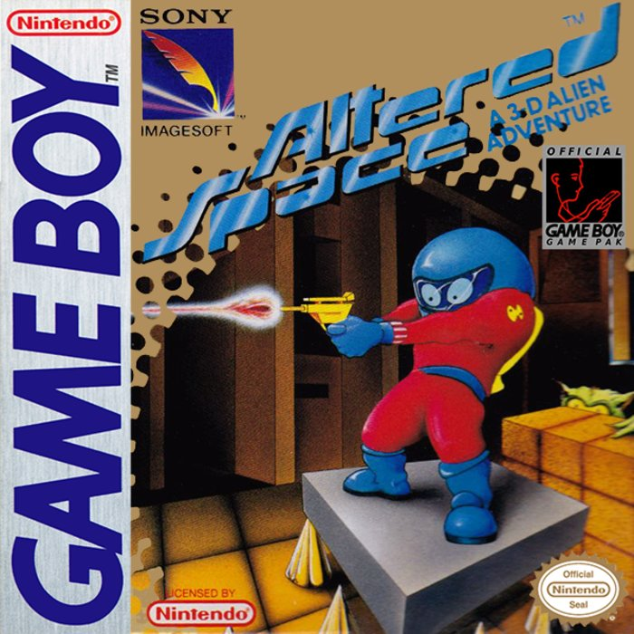 Altered Space - A 3-d Alien Adventure box art