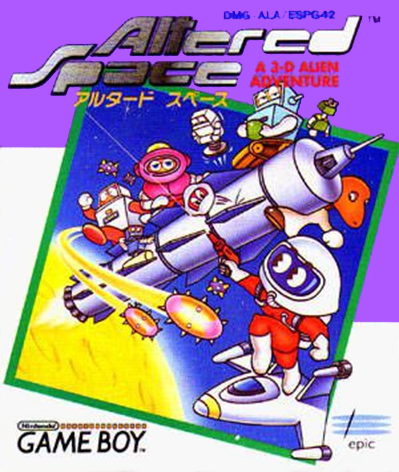 Altered Space - A 3-d Alien Adventure — box-2D (JP)