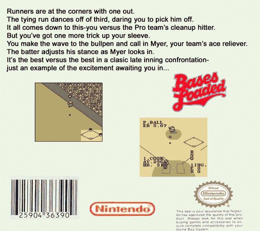 Bases Loaded — box-2D-back (US)