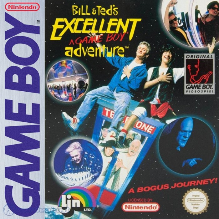 Bill & Ted's Excellent Game Boy Adventure — box-2D (DE)