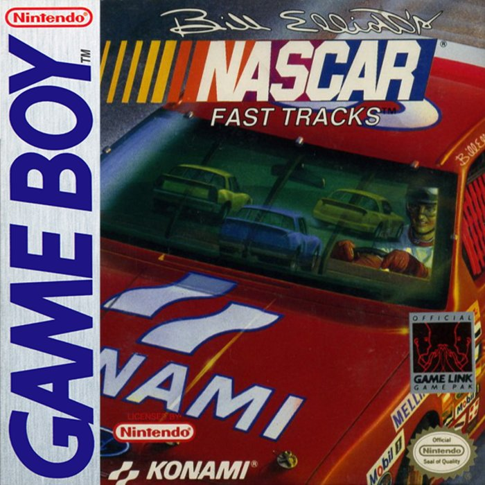 Bill Elliott's Nascar Fast Tracks box art