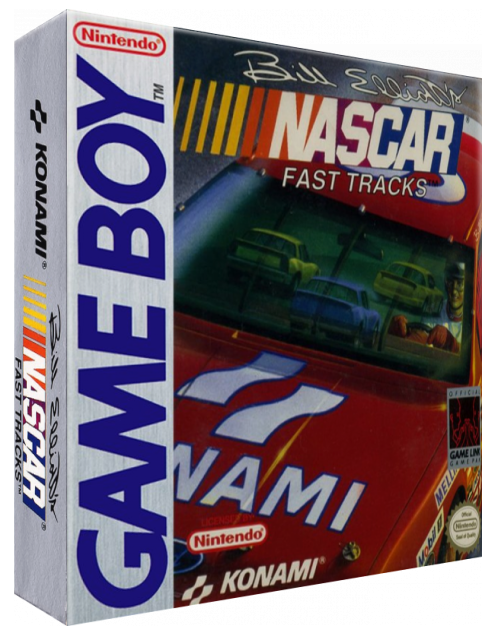 Bill Elliott's Nascar Fast Tracks — box-3D (US)