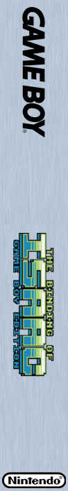 The Binding Of Isaac: Game Boy Edition — box-2D-side (WOR)