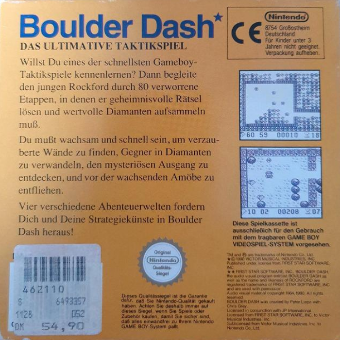 Boulder Dash — box-2D-back (DE)