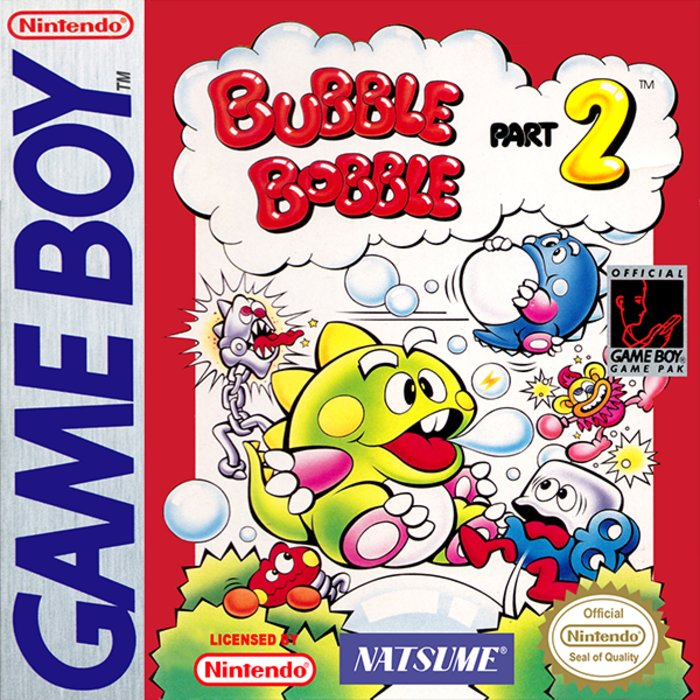 Bubble Bobble Part 2 box art