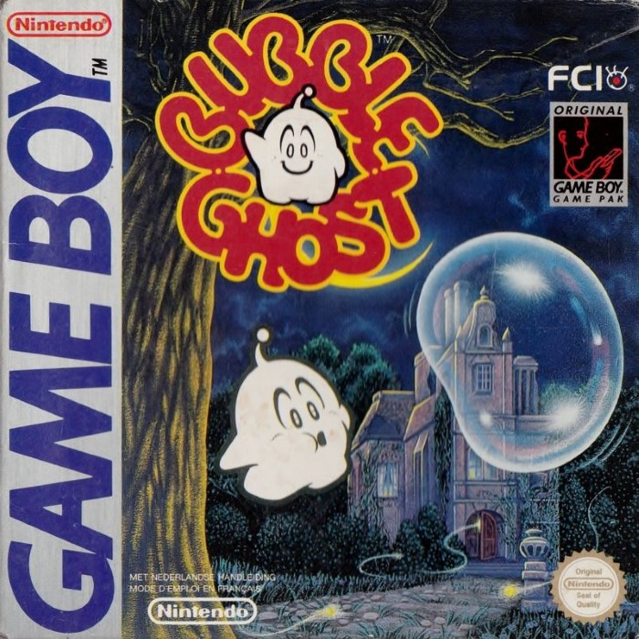 Bubble Ghost — box-2D (FR)