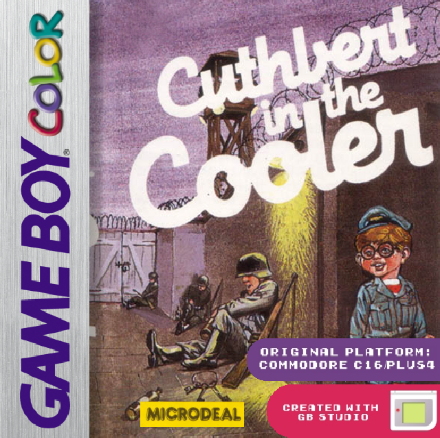 Cuthbert in the Cooler box art