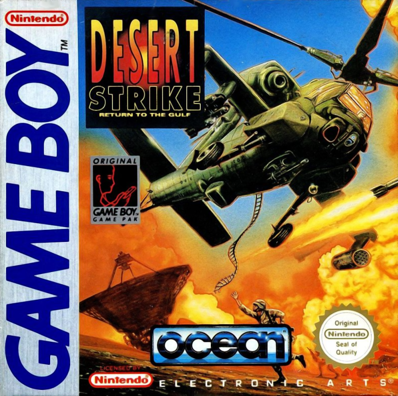 Desert Strike - Return To The Gulf — box-2D (EU)