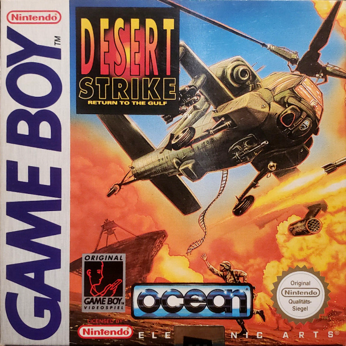 Desert Strike - Return To The Gulf — box-2D (DE)