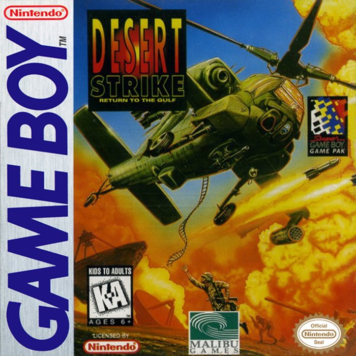 Desert Strike - Return To The Gulf box art