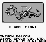 Dragon Slayer I — sstitle (WOR)