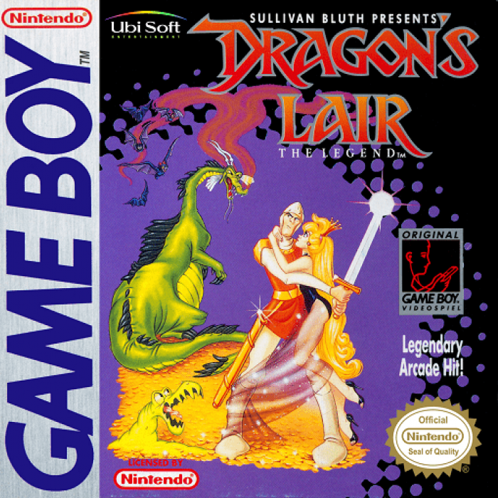 Dragon's Lair - The Legend — box-2D (EU)