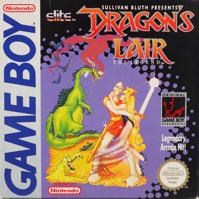 Dragon's Lair - The Legend — box-2D (DE)