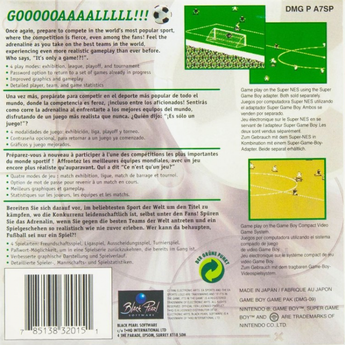 Fifa Soccer '97 — box-2D-back (DE)