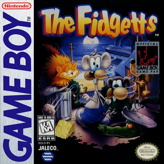 The Fidgetts box art