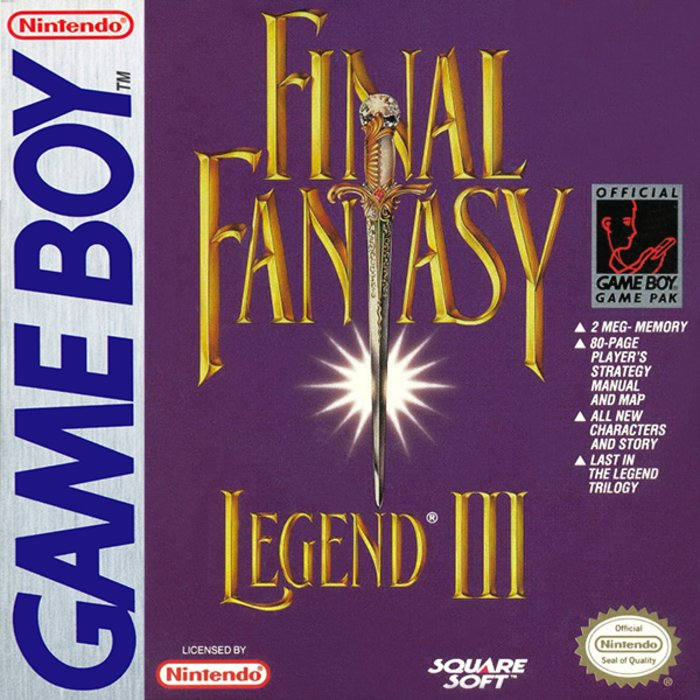 Final Fantasy Legend 3 box art