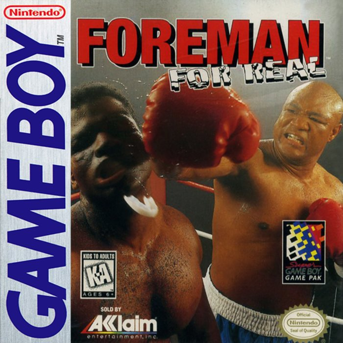Foreman for Real box art