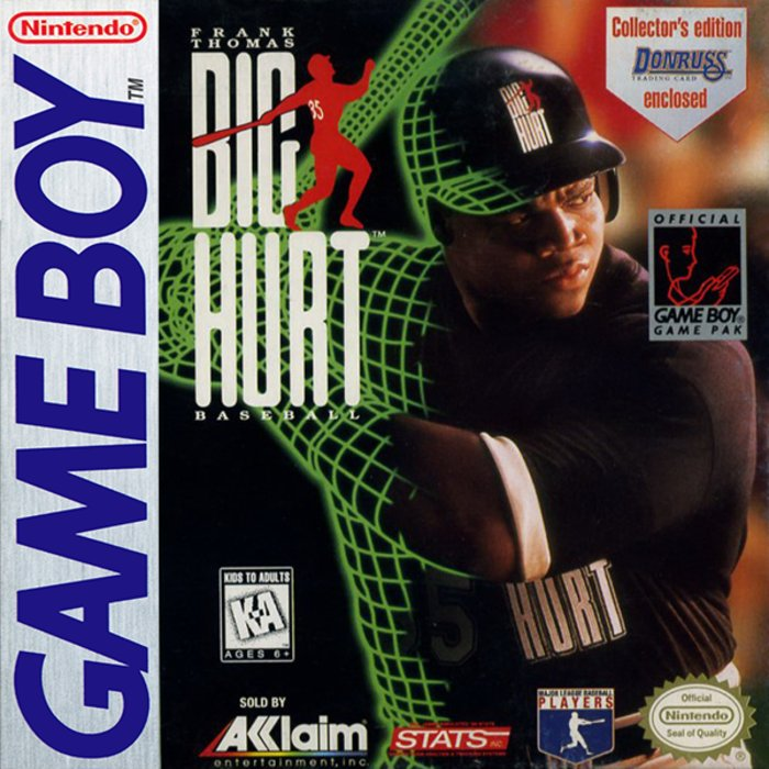 Frank Thomas Big Hurt Baseball box art