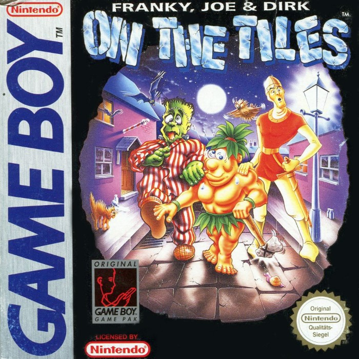 Franky, Joe And Dirk... On The Tiles — box-2D (DE)