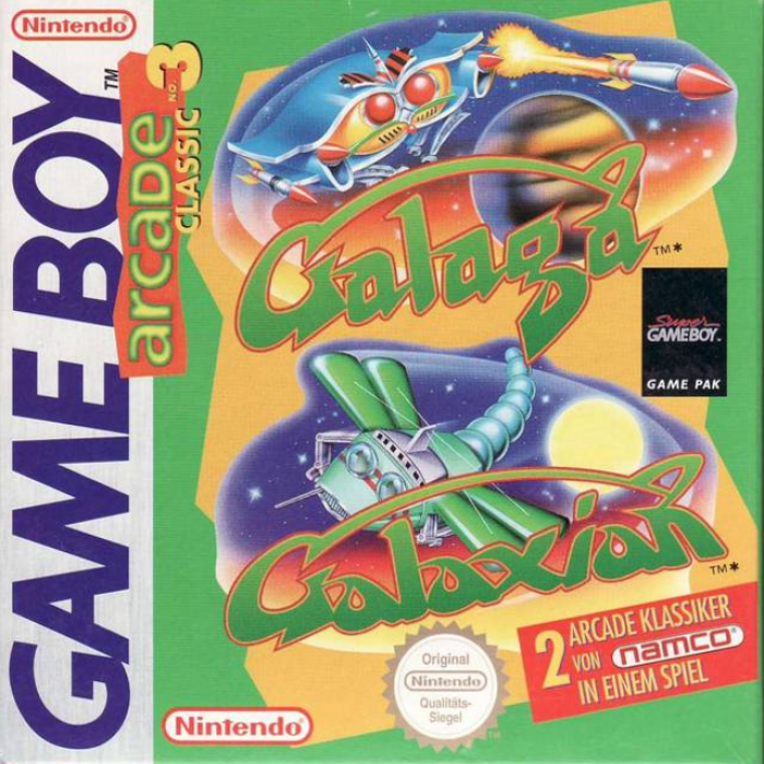 Arcade Classic No. 3 - Galaga And Galaxian — box-2D (DE)