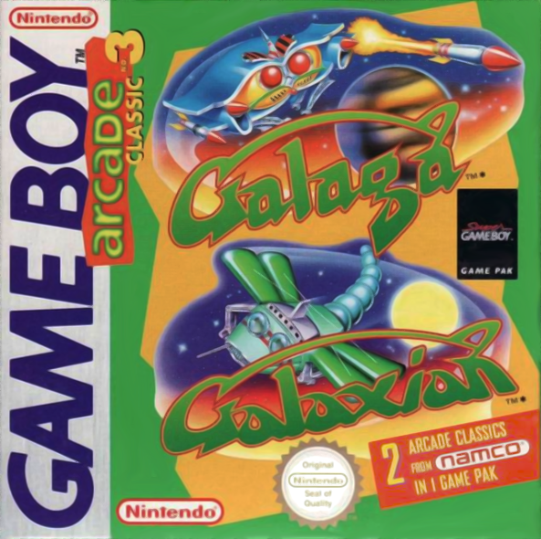 Arcade Classic No. 3 - Galaga And Galaxian — box-2D (EU)