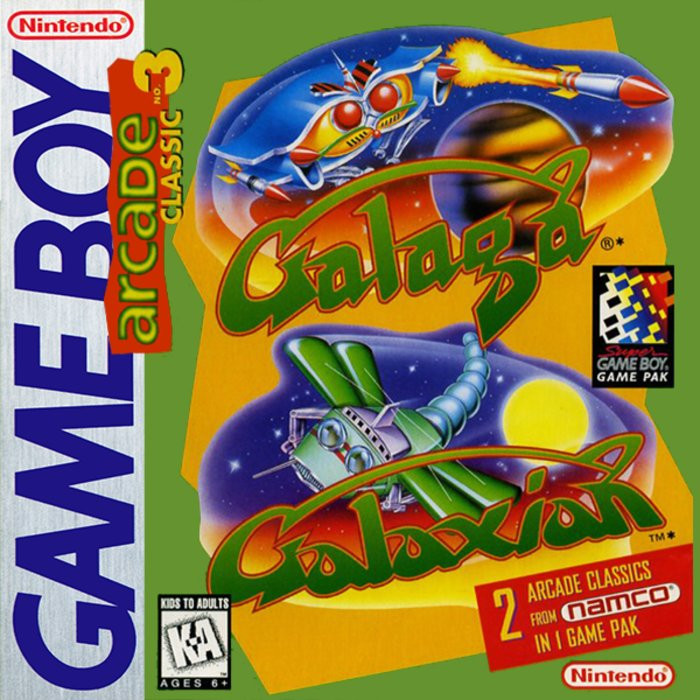 Arcade Classic No. 3 - Galaga And Galaxian box art