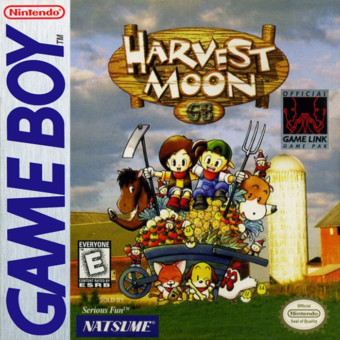 Harvest Moon Gb box art