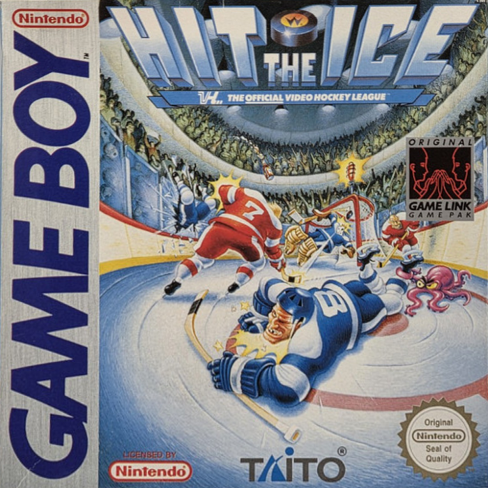 Hit The Ice - The Video Hockey League — box-2D (DE)