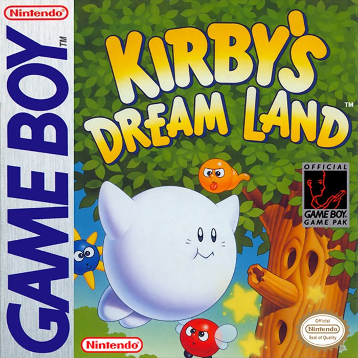 Kirby's Dream Land box art