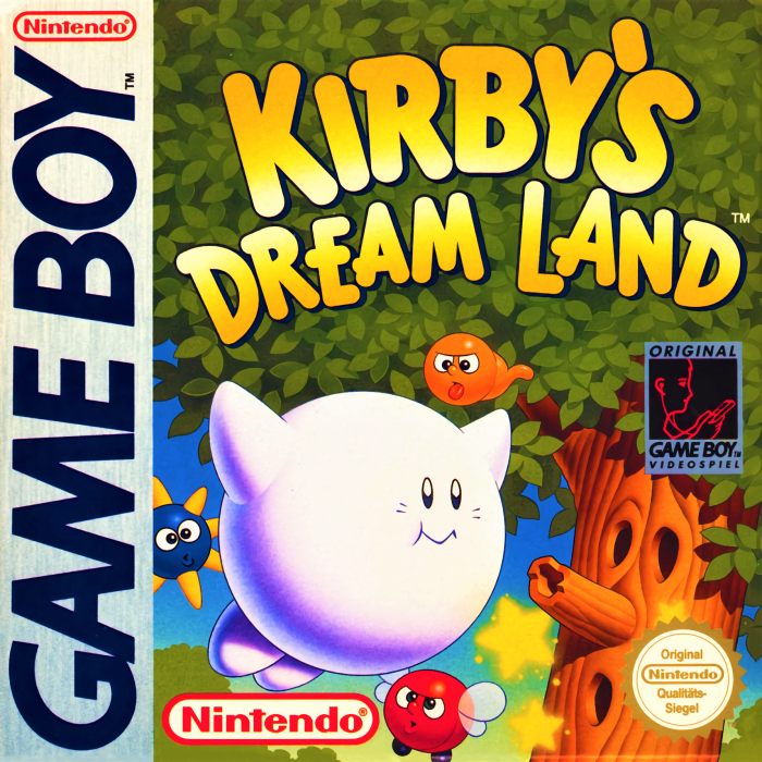 Kirby's Dream Land — box-2D (DE)