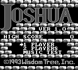 Joshua And The Battle Of Jericho — sstitle (US)