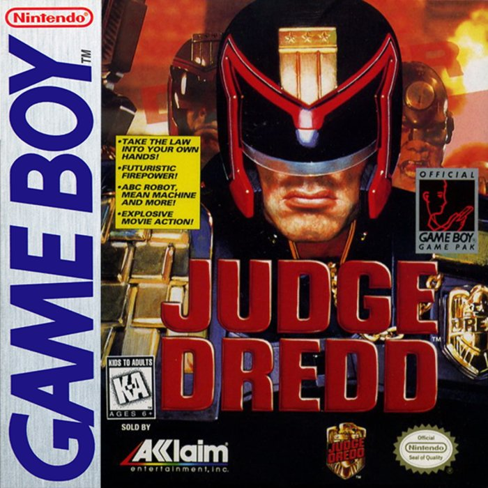 Judge Dredd box art