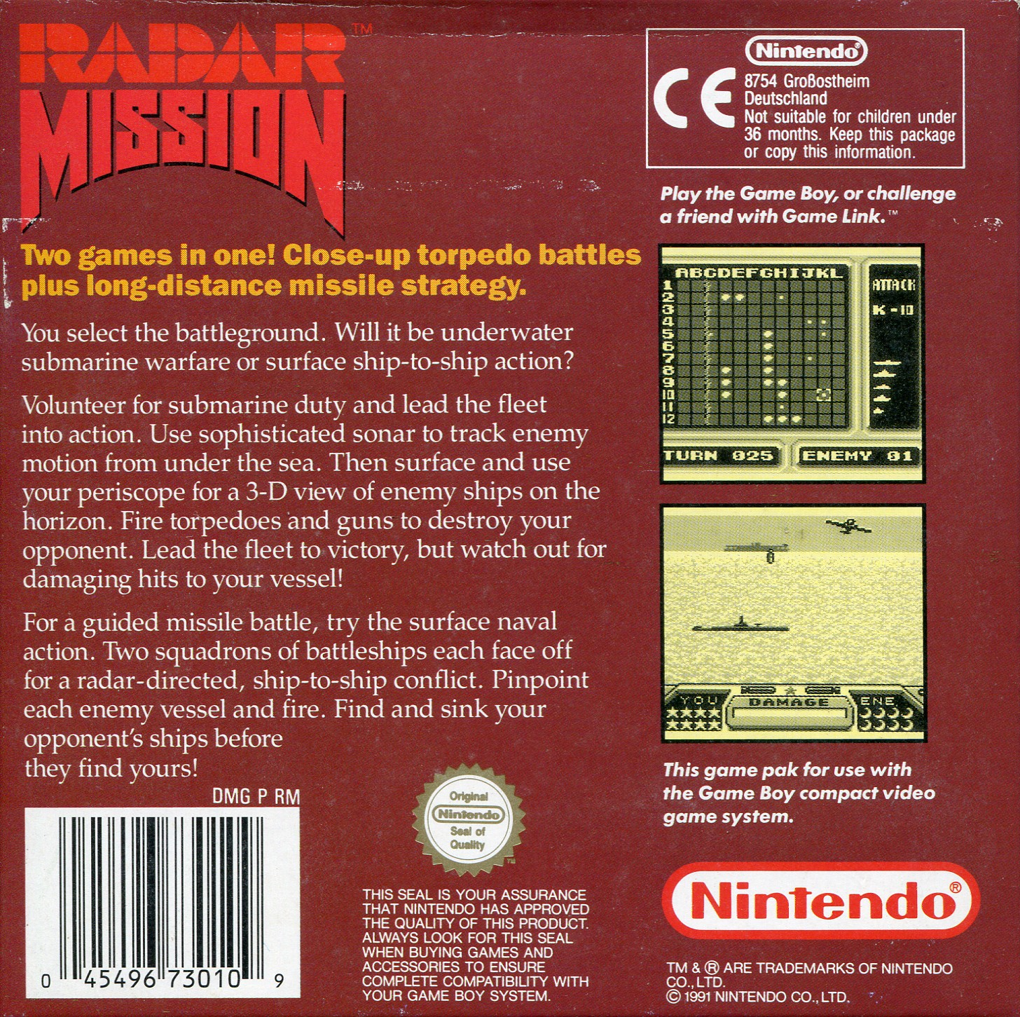 Radar Mission — box-2D-back (EU)