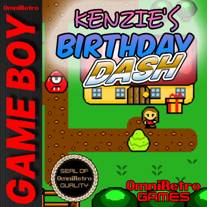 Kenzie's Birthday Dash box art