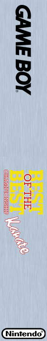 Best of the Best : Championship Karate — box-2D-side (DE)