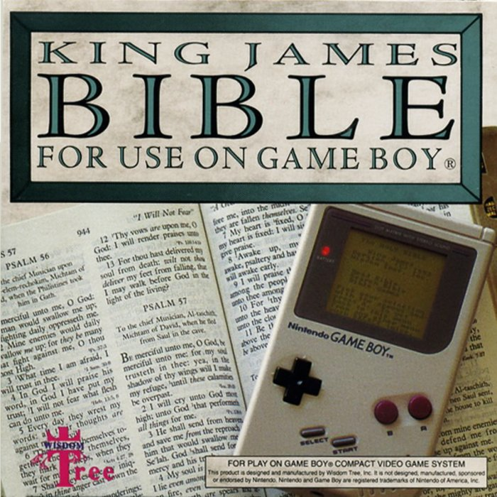 ZZZ(notgame):King James Bible box art