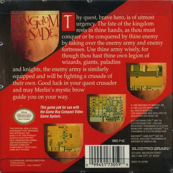 Legend Of Prince Valiant, The — box-2D-back (US)