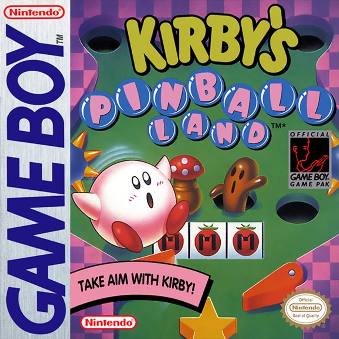 Kirby's Pinball Land box art