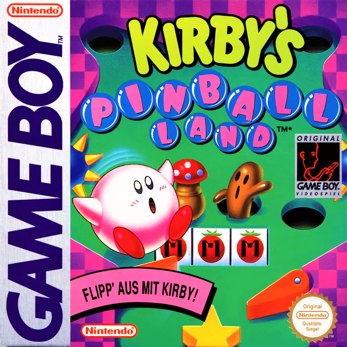 Kirby's Pinball Land — box-2D (DE)