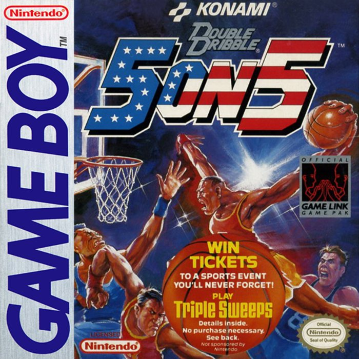 Konami Basketball box art
