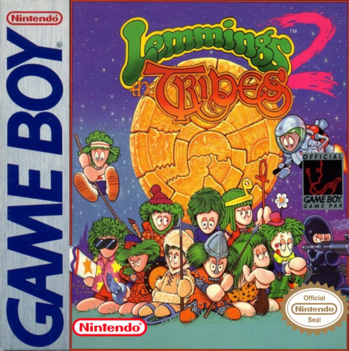 Lemmings 2 - The Tribes box art