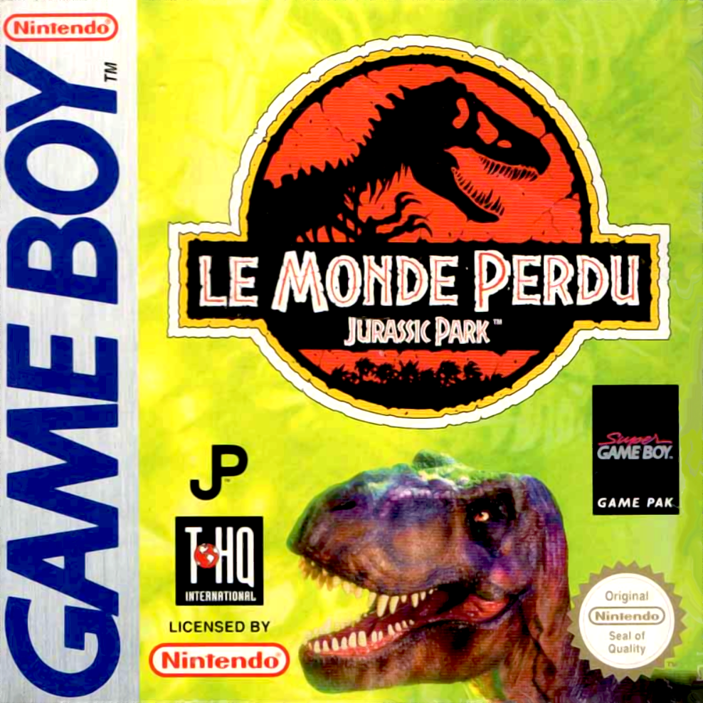 Lost World, The - Jurassic Park — box-2D (FR)