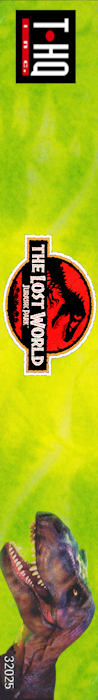 Lost World, The - Jurassic Park — box-2D-side (US)