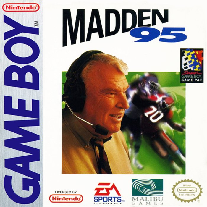 Madden '95 box art