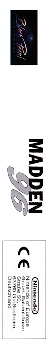 Madden '96 — box-2D-side (EU)